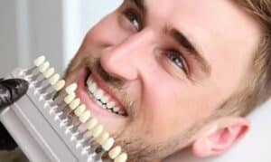 "Patient visits at Okun Dentistry, in Tempe, AZ, for Dental Bonding Treatment."