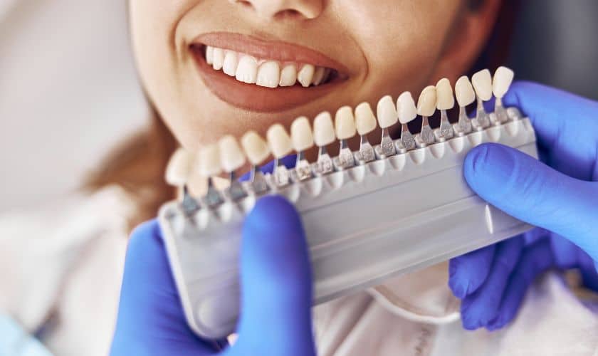"Patient visits at Okun Dentistry in Tempe, AZ, for Cosmetic Dentistry Treatment."