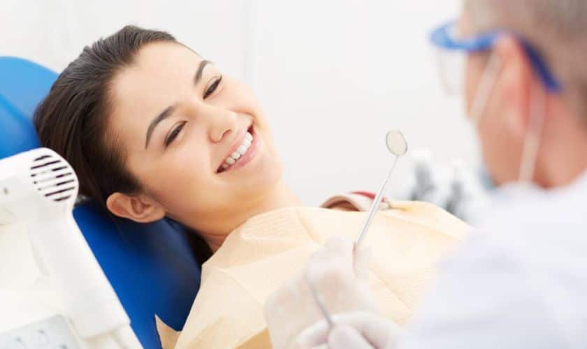 "Patient visits at Okun Dentistry, in Tempe, AZ, for Invisalign vs. Traditional Braces Treatment."